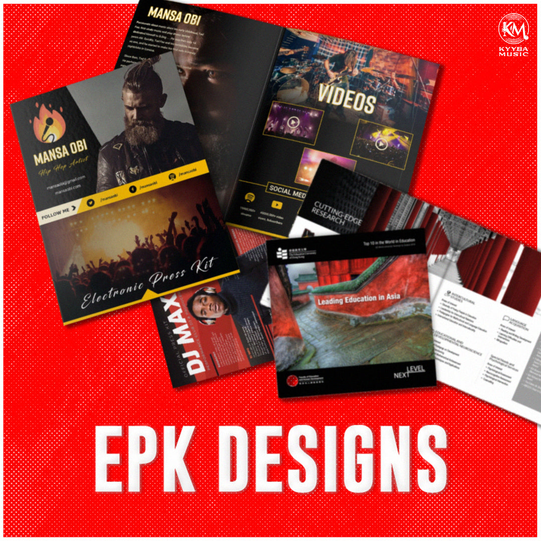 Electronic Press Kit (EPK) Design Service
